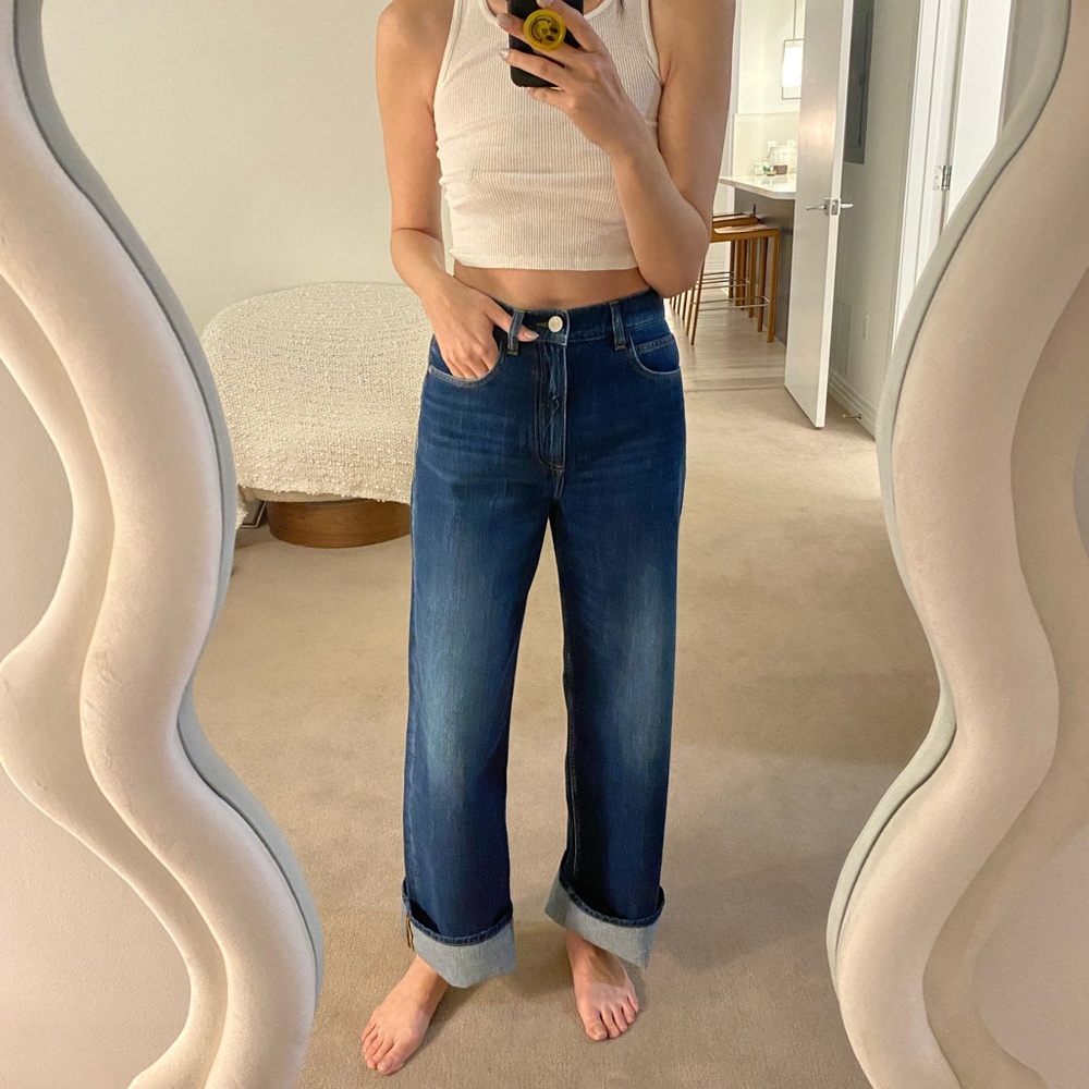 FRAME Jeans High Rise Wide Leg 26